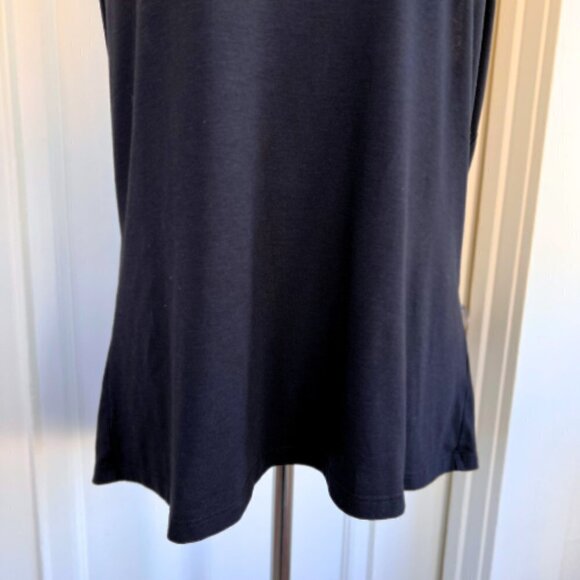 ATHLETA Mesh Back Racerback Athletic Black Tank Size XL - Picture 4 of 10